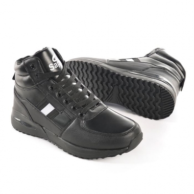 Pantofi Sport De Barbati Saper Negru Cu Alb - Trendmall.ro