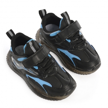 Pantofi Sport De Copii Lara Negru cu Albastru - Trendmall.ro