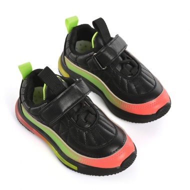 Pantofi Sport De Copii Candy Negru cu Verde - Trendmall.ro