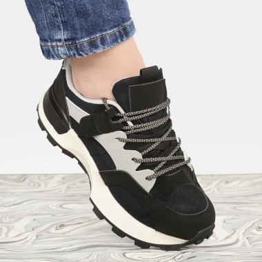 Pantofi Sport De Dama 3102 Negri - Trendmall.ro